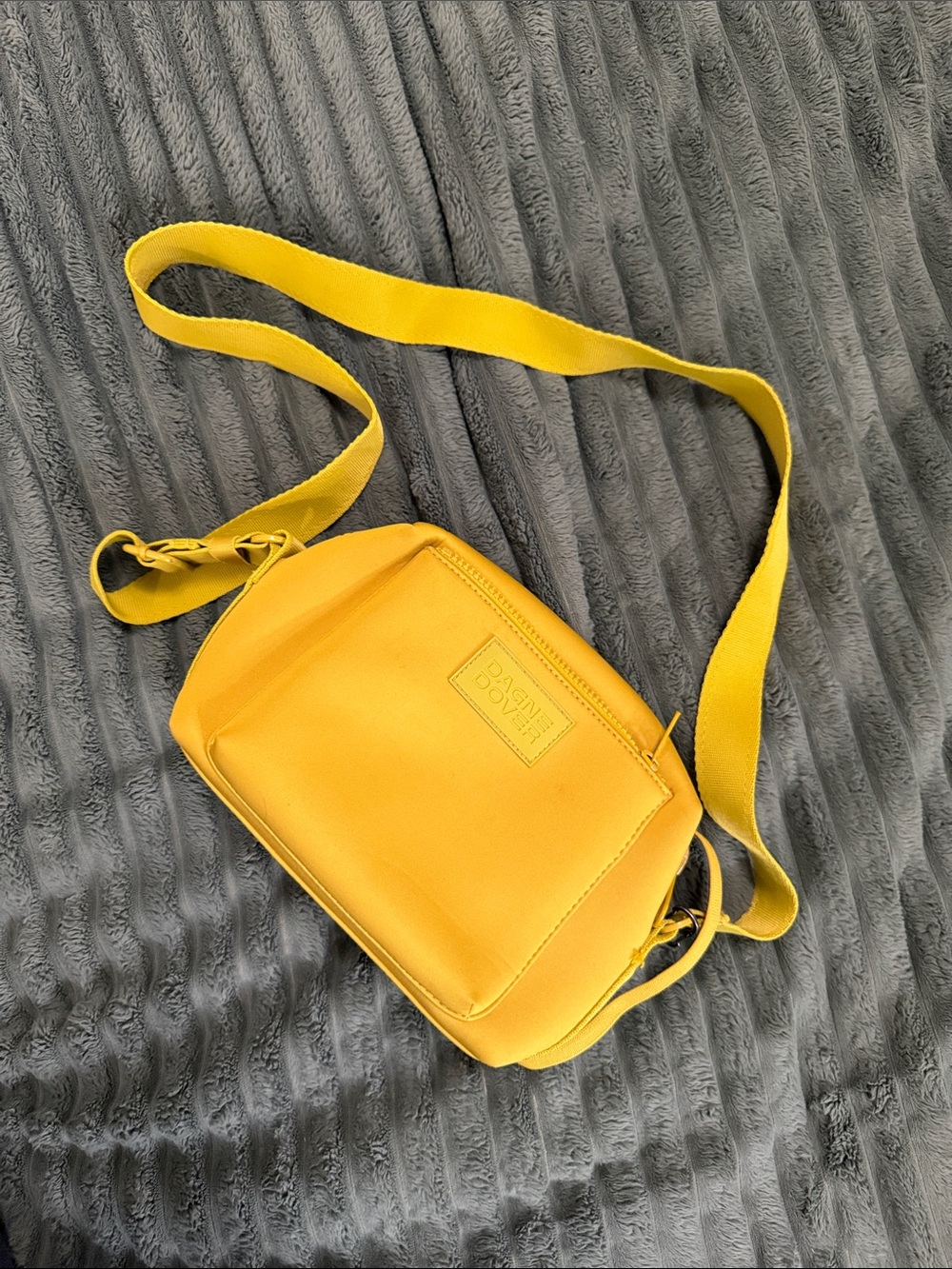 Dagne Dover yellow crossbody bag